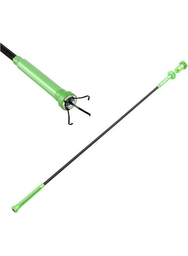 OEMTOOLS Retractable 4 Claw Flexible LED Magnetic Pick Up Tool Green and Black 24 Inch 25399 - Image 1